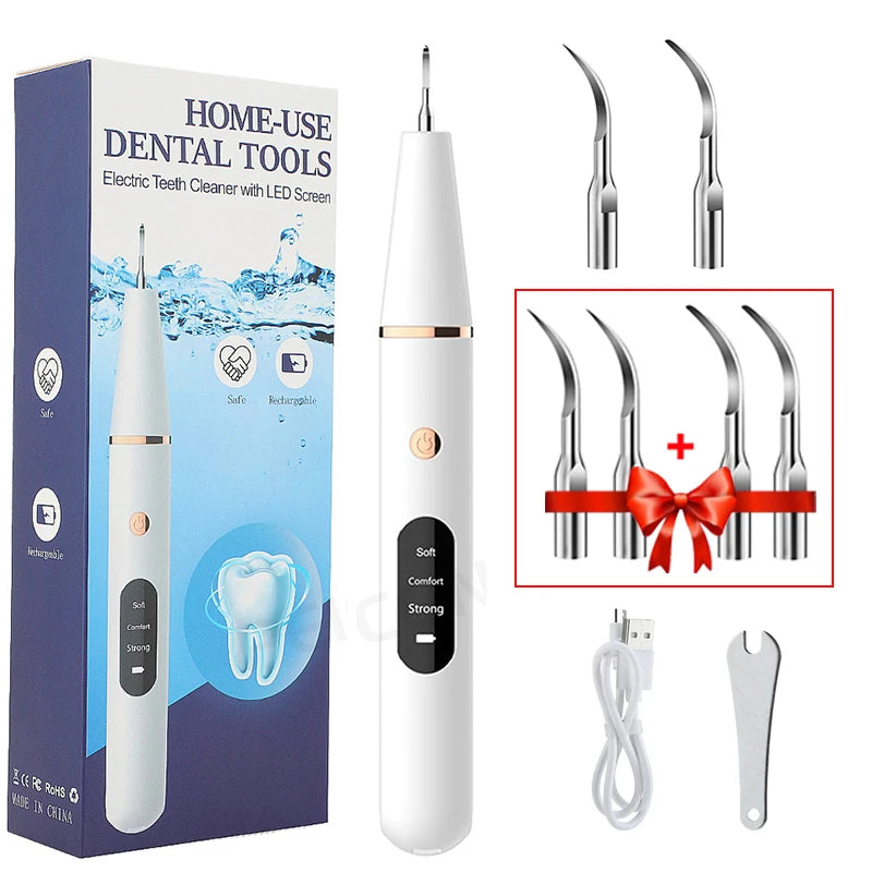 Ultrasonic Dental Tartar Remover | Plaque & Calculus Cleaner