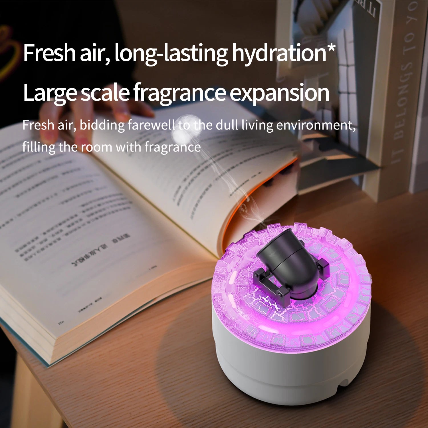 Simulated Artillery Fire Essential Oil Diffuser Aromatherapy Air Humidifier Home Room Small Fragrance Aroma Humidifier Diffuser